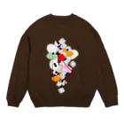 日下田のあんみつ Crew Neck Sweatshirt