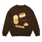 RalriruのBREAD? Crew Neck Sweatshirt