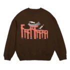 Amiの狐の手毬唄-鳥居- Crew Neck Sweatshirt