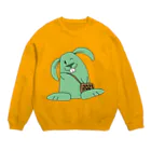 Pat's WorksのMinty the Rabbit Crew Neck Sweatshirt