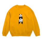 パンダむんのスティールパン Crew Neck Sweatshirt