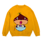 ドレメヒロコの久利悟飯 Crew Neck Sweatshirt