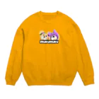 komari mukumuku friendsのペアむくむく Crew Neck Sweatshirt