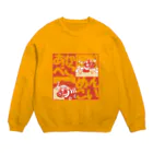 SU-KUの会津にこらんしょ！ Crew Neck Sweatshirt