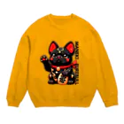 furebuhi　clubの幸せ招きフレブル Crew Neck Sweatshirt