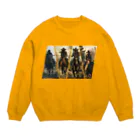 MistyStarkのカウガール Crew Neck Sweatshirt