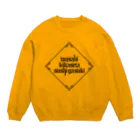 mawwwww.com | design projectのワサビ効かせた寿司が好き Crew Neck Sweatshirt