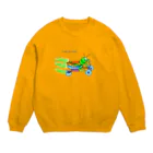 chihirroの風になったバッタ君 Crew Neck Sweatshirt