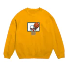 すとろべりーガムFactoryのバスケットゴール Crew Neck Sweatshirt