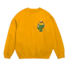 梨子の脳味噌プリンちゃん Crew Neck Sweatshirt