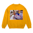 Telecasterのずぼらインク Crew Neck Sweatshirt