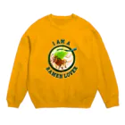 のぐちさきのラーメンLOVER Crew Neck Sweatshirt