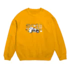 Ｘ-ジュゴンのモンスターマシン01 Crew Neck Sweatshirt