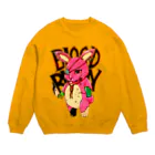 月が輝くこんな夜にのBLOOD BUNNY Crew Neck Sweatshirt