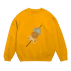 natsuのおでんうまうま Crew Neck Sweatshirt