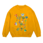 WAMI ARTのト(ヲシテ文字) Crew Neck Sweatshirt