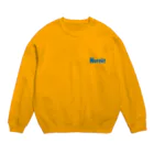 おねむのNuttet Blue Crew Neck Sweatshirt