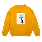 或る研究助手のミーム対策@SCPFoundationのSCP-083-JPノーチラスと猫 Crew Neck Sweatshirt