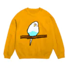 Lily bird（リリーバード）の眠たいインコ① Crew Neck Sweatshirt