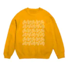 ミルトミタルのおみせの焼肉おじさんの「肉30」 Crew Neck Sweatshirt