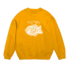 イラスト MONYAAT の養殖たいやきＢ Crew Neck Sweatshirt