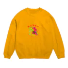 Studio icaの精武会少林黒虎拳 Crew Neck Sweatshirt