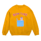 NIKORASU GOの＜ドラマ衣装着用デザイン＞ダジャレデザイン「にゅーよーく」＜NEWYORK＞＊このデザインがドラマあのキスの衣装に使われていた模様、松坂桃李さんがきてるのみたよお スウェット