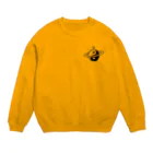 love and peace のシンプルいやし Crew Neck Sweatshirt