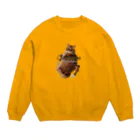 sasa9"のチャコマロンちゃんチャリティー Crew Neck Sweatshirt