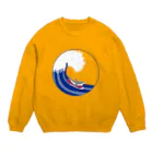 Mrs.Bean/ミセスビーンのサメサーファー Crew Neck Sweatshirt