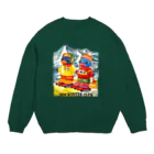 さぶのぺんウィンタークラブ Crew Neck Sweatshirt