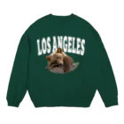 PUG ARTWORKS のLA BEAR  Crew Neck Sweatshirt