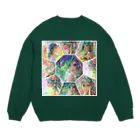 💖宇宙整体♪🌈♪こころからだチャンネル♪💖のuniversal mermaid  REINAの心の旅 Crew Neck Sweatshirt