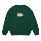 a.m　factoryのマカロニマウス Crew Neck Sweatshirt