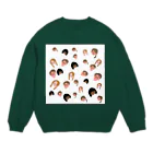 いしい ちあきのあ Crew Neck Sweatshirt