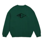 Peek the futureのstrange man Crew Neck Sweatshirt