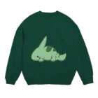 やさいちゃんのトゲガメ Crew Neck Sweatshirt