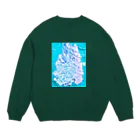 五十嵐灯の炎 Crew Neck Sweatshirt