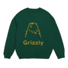 wabiko to sabioのGrizzly!! Crew Neck Sweatshirt