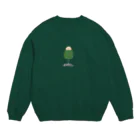 気ままに創作　よろず堂のメロンフロート Crew Neck Sweatshirt