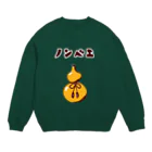 NIKORASU GOの酒好きデザイン「ノンベエ」（Tシャツ・パーカー・グッズ・ETC） Crew Neck Sweatshirt