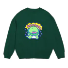 かえこのエリマキトカゲ#01 Crew Neck Sweatshirt