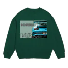 PALA's SHOP　cool、シュール、古風、和風、のPORSCHE　911GT3RS Crew Neck Sweatshirt