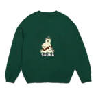 Yamamotoyaアウトドアのサウナ/SAUNA Crew Neck Sweatshirt