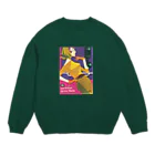 YS VINTAGE WORKSのドイツ国鉄 DB レディー1 寄りかかり Crew Neck Sweatshirt