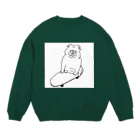 chilling.のsk8-BULL Crew Neck Sweatshirt