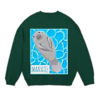 LalaHangeulのMANATEE(マナティ) Crew Neck Sweatshirt