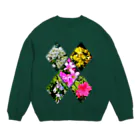 LalaHangeulの野の花シリーズ　X(エックス) Crew Neck Sweatshirt