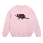 🐶シュナといろいろ🎨のタスマニアデビル Crew Neck Sweatshirt