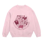 SU-KUのうまひつじさるとりいぬいⅡ Crew Neck Sweatshirt